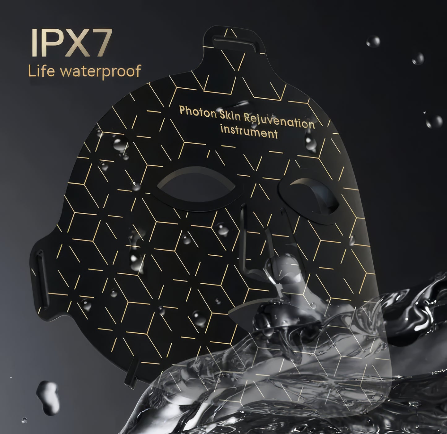 Led infrared rejuvenating mask